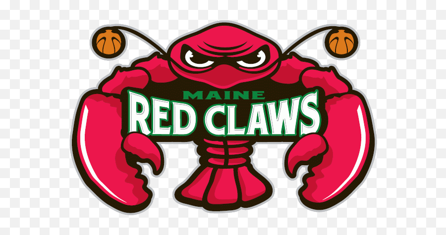 Pin - Maine Red Claws Logo Png Emoji,Basketball Team Logos