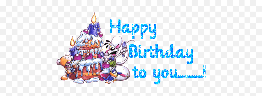 Happy Birthday Cake With Candles Clipart - Animated Gif Animated Birthday Wishes For Brother Gif Emoji,Candles Clipart
