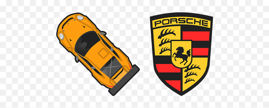 Porsche 911 Gt3 Cursor U2013 Custom Cursor - Custom Car Cursor Emoji,Koenigsegg Logo
