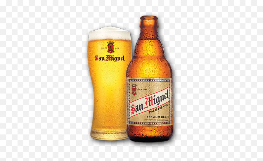 San Miguel Beer Png Transparent Png - San Miguel Pilsen Emoji,Beer Transparent Background
