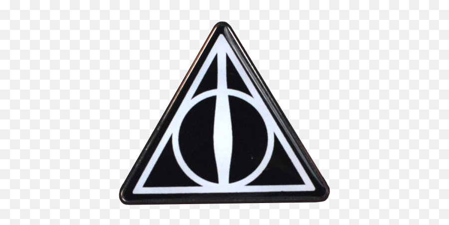 Download Harry - Harry Potter Deathly Hallows Badge Full Harry Potter Deathly Hallows Symbol Emoji,Deathly Hallows Png
