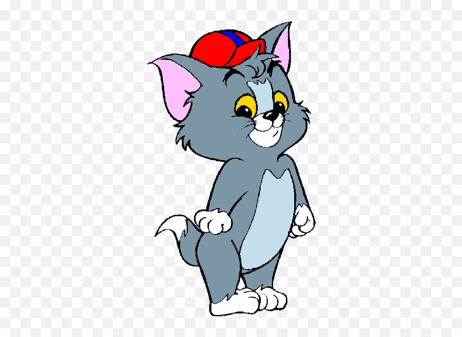Tom And Jerry Clipart - Cartoon Small Tom And Jerry Emoji,Characters Clipart