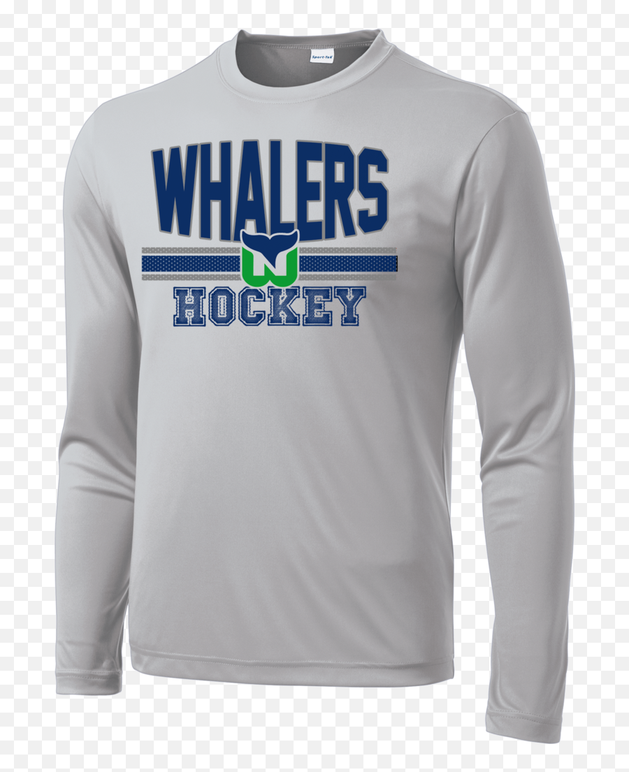 Newport Whalers Hockey Fundamentals Long Sleeve Dri - Fit Tee Long Sleeve Emoji,Whalers Logo