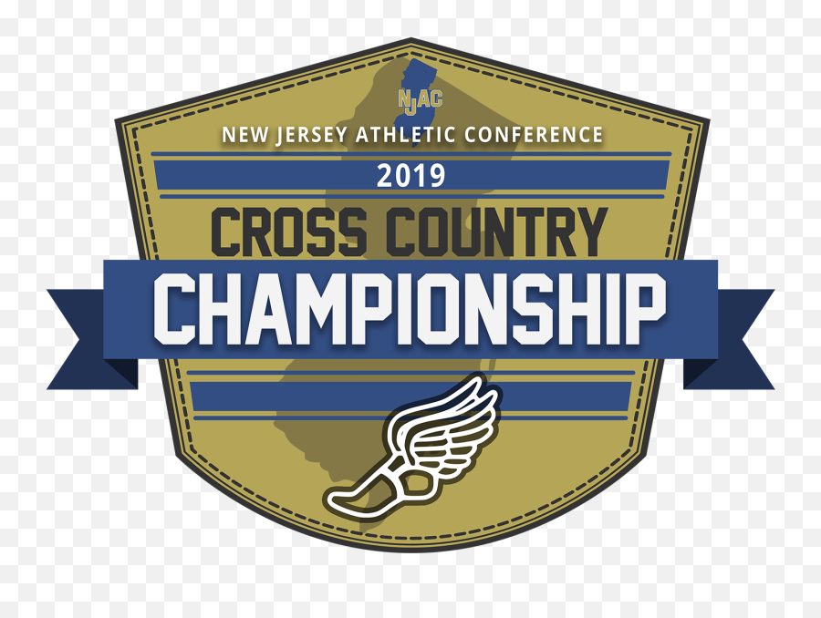 2019 Njac Cross Country Championship - New Jersey Athletic Track Shoe Emoji,Cross Country Logo