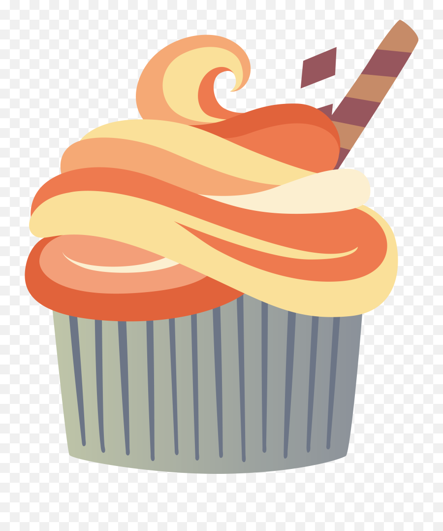 Cupcake Chocolate Brownie Tiramisu - Baking Cup Emoji,Brownie Clipart
