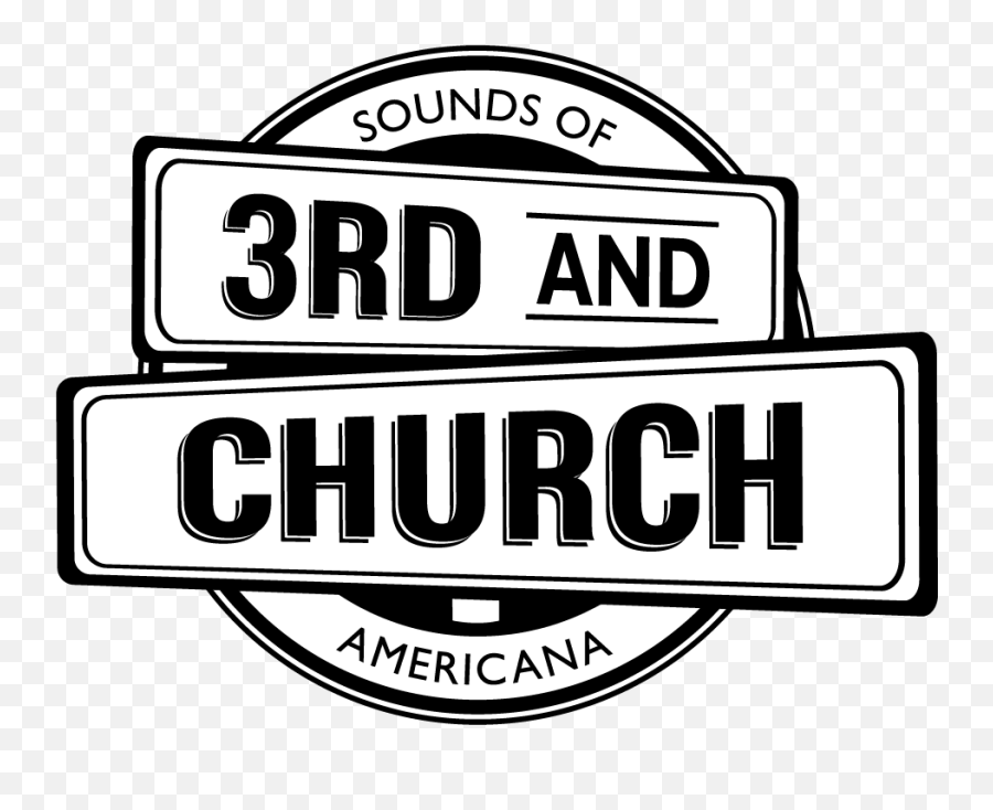 3rd And Church - Americana Music For The Discerning Listener Horizontal Emoji,Church Logos