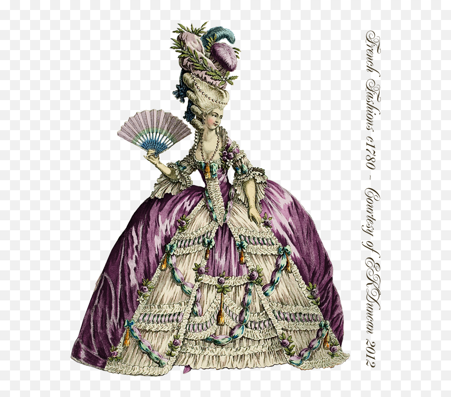 Download Dress Clipart Marie Antoinette - Marie Antoinette Marie Antoinette 18th Century French Fashion Emoji,Dress Transparent Background