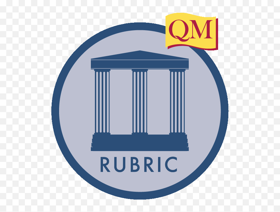 Applying The Quality Matters Rubric Appqmr Quality Matters - Applying The Quality Matters Rubric Emoji,Blue Circle Png