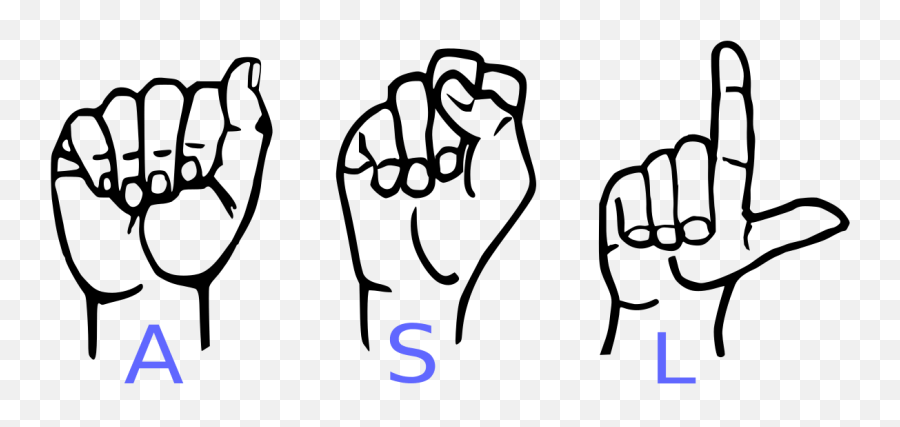 Png Asl 5 Png Image - American Sign Language Emoji,Asl Clipart