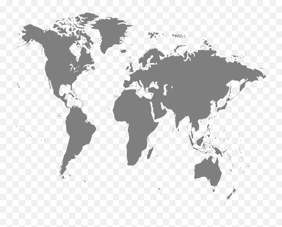 World Map Clip Art At Clkercom - Vector Clip Art Online World Map Watercolour Painting Emoji,World Map Cliparts
