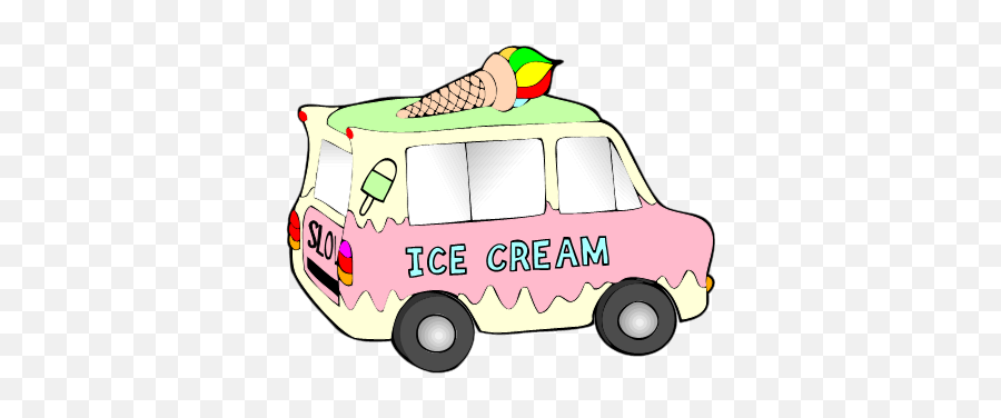 Best Ice Cream Truck Clip Art - Clipart Ice Cream Car Emoji,Ice Cream Truck Clipart