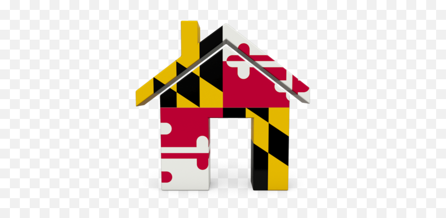 Home Icon Maryland Flag Flag Icon - Maryland Flag Logo Emoji,Maryland Flag Png