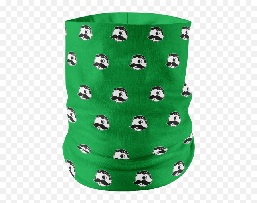 Natty Boh Logo Pattern Green Neck Gaiter Emoji,Why Don't We Logo
