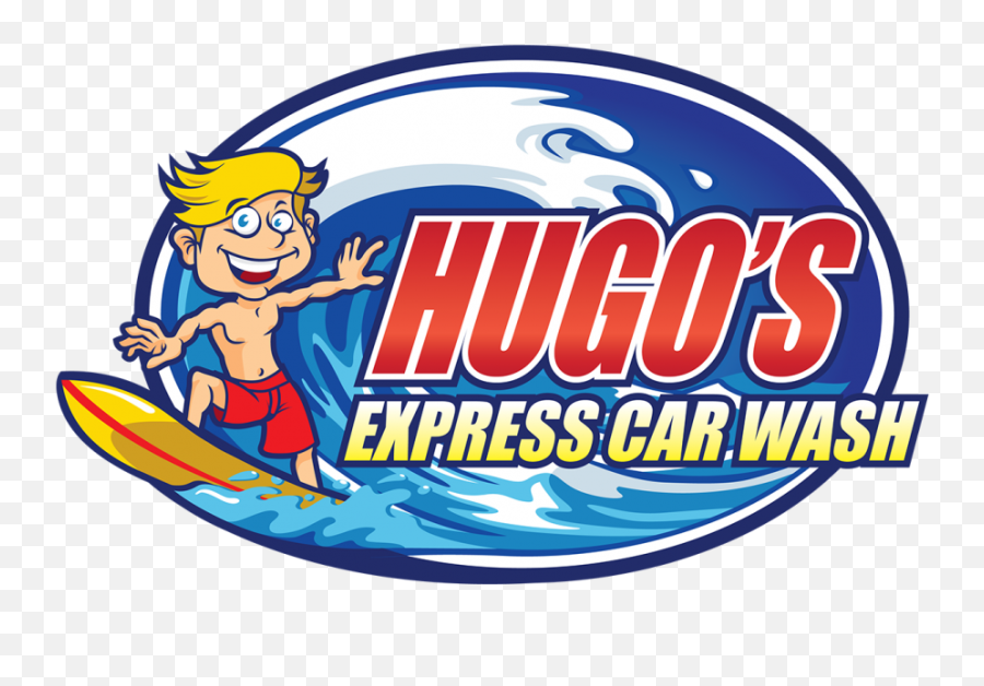 Hugos Express Car Wash Emoji,Car Wash Logo
