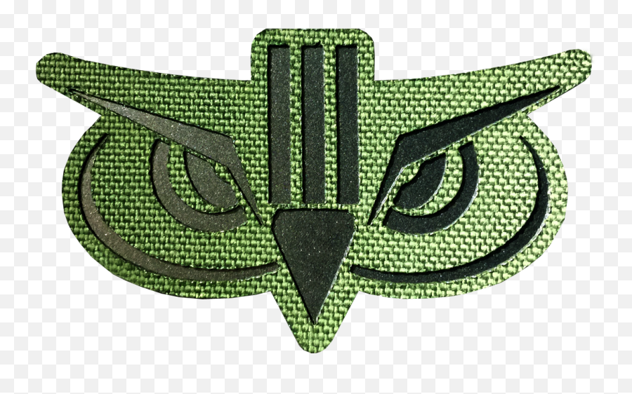 Scout Owl Patch - Od Green Cap Badge Emoji,Watchmen Logo