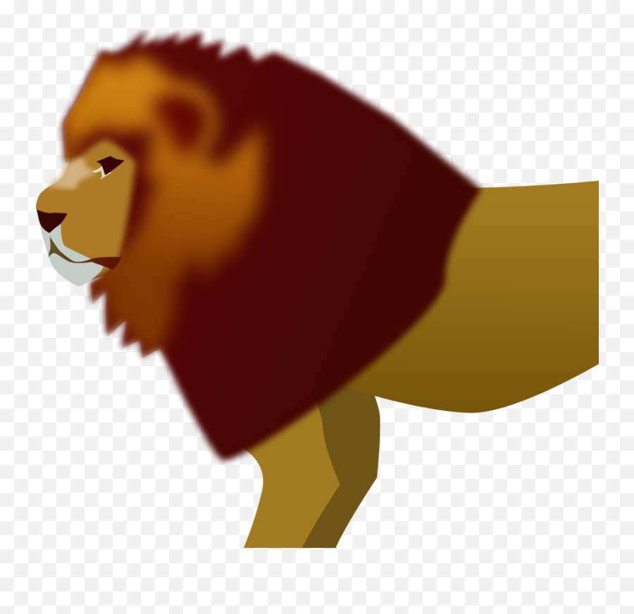 Free Clipart Png Design Of Lion Clipart - Lion Clip Art Emoji,Lion Clipart
