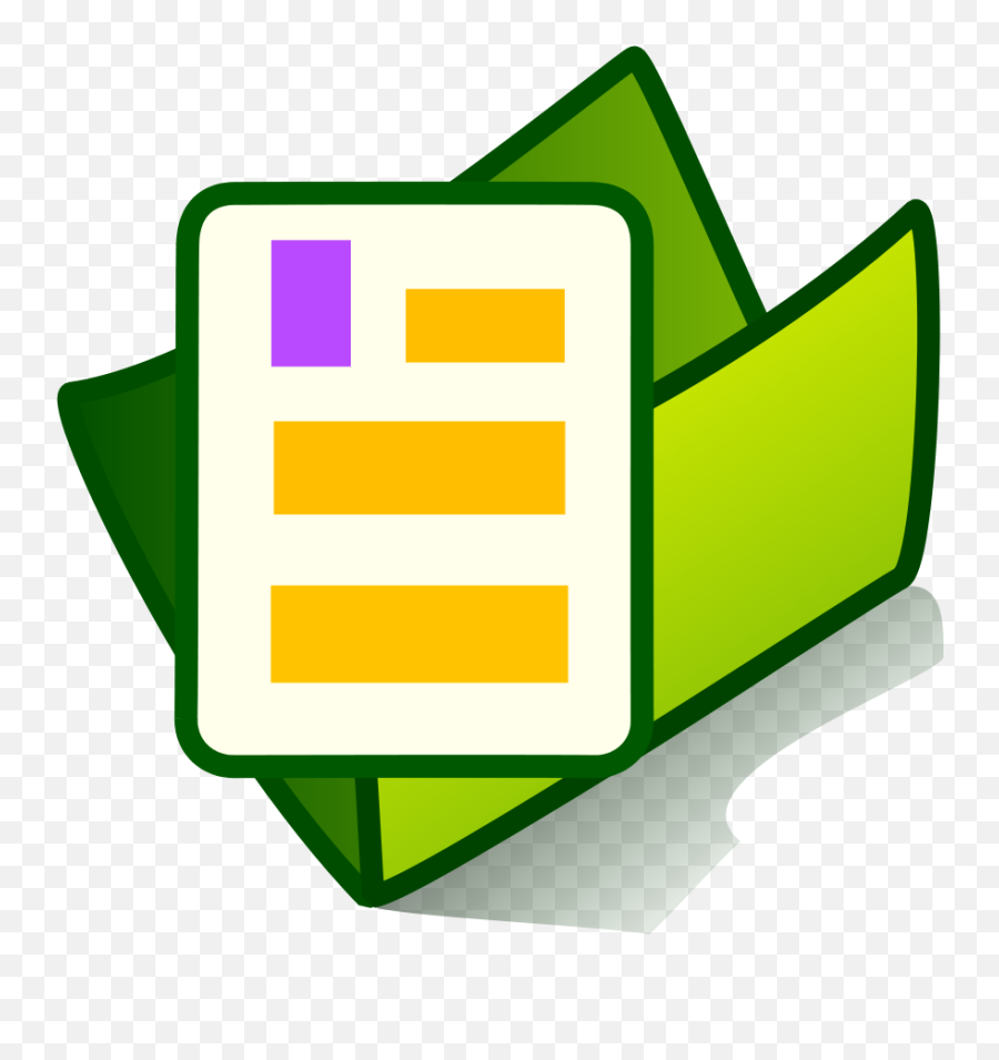 Folder Documents - Document Cliprt Emoji,Folder Clipart