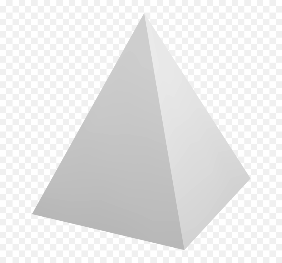Pyramid Triangle Clip Art - Handpainted Pyramid Png Gray Pyramid Clip Art Emoji,Pyramid Clipart