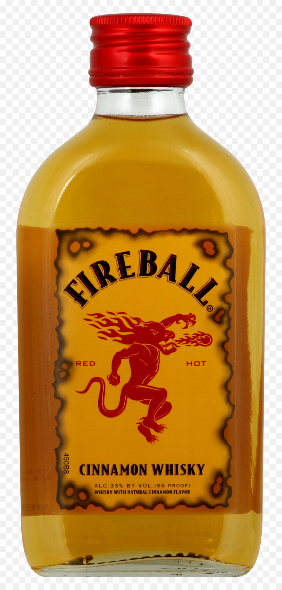Fireball Whiskey 200 Ml - Fireball Whiskey Emoji,Fireball Png