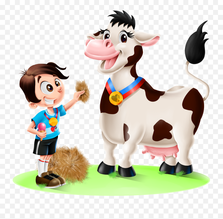 Contact Us - Cows Dairy Month Clipart Png Download Full Feeding The Cows Clipart Emoji,Animal Png