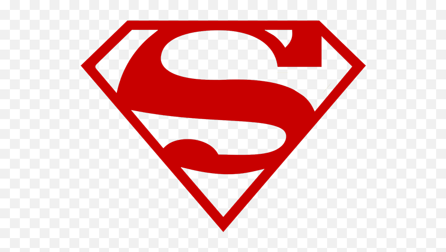 Super Man Template - Png Transparent Superman Logo Png Emoji,Superman Logo Outline
