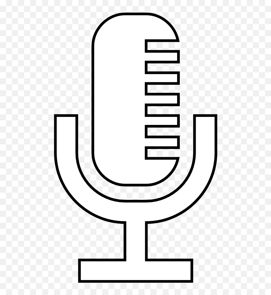 Free Pictures Of Microphone Download Free Clip Art Free - Transparent White Microphone Clipart Emoji,Microphone Clipart