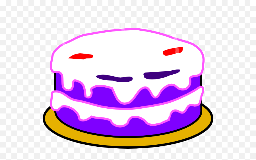 Birthday Cake Without Candles Clipart - Clipart Best Cake No Candles Clip Art Emoji,Candles Clipart