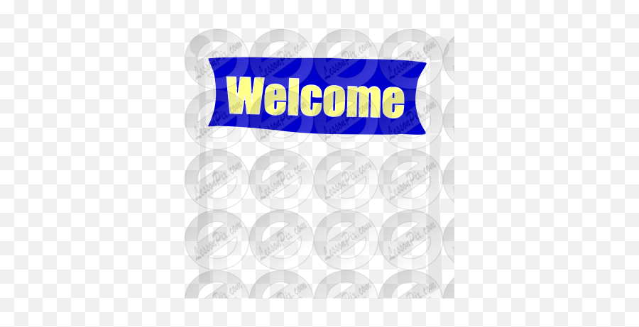 Welcome Stencil For Classroom Therapy - Horizontal Emoji,Welcome Clipart