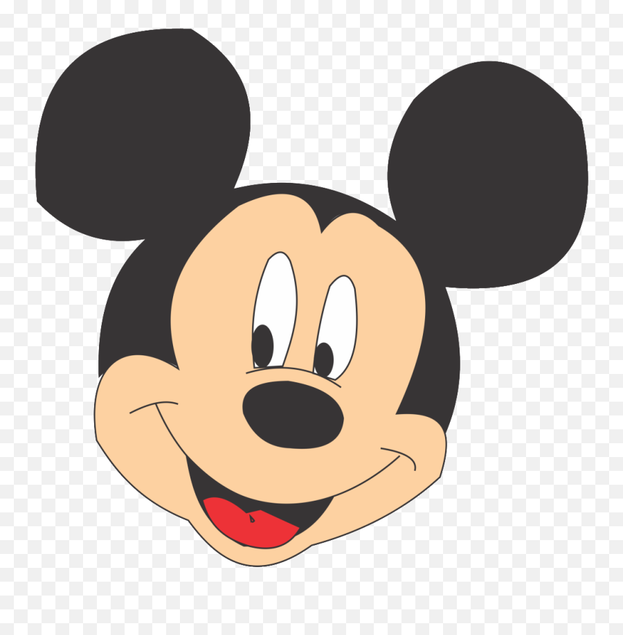 Mickey Mouse Minnie Mouse Clipart - Mickey Mouse Face Png Emoji,Mickey Mouse Face Png
