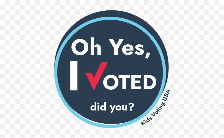 Virtual Voting Stickers - Interrogate Emoji,I Voted Sticker Png