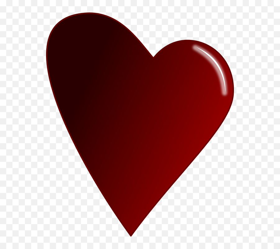 Big Red Heart Free Clip Art Hearts Purple School Graphic - Dark Red Heart Transparent Background Emoji,Big Clipart