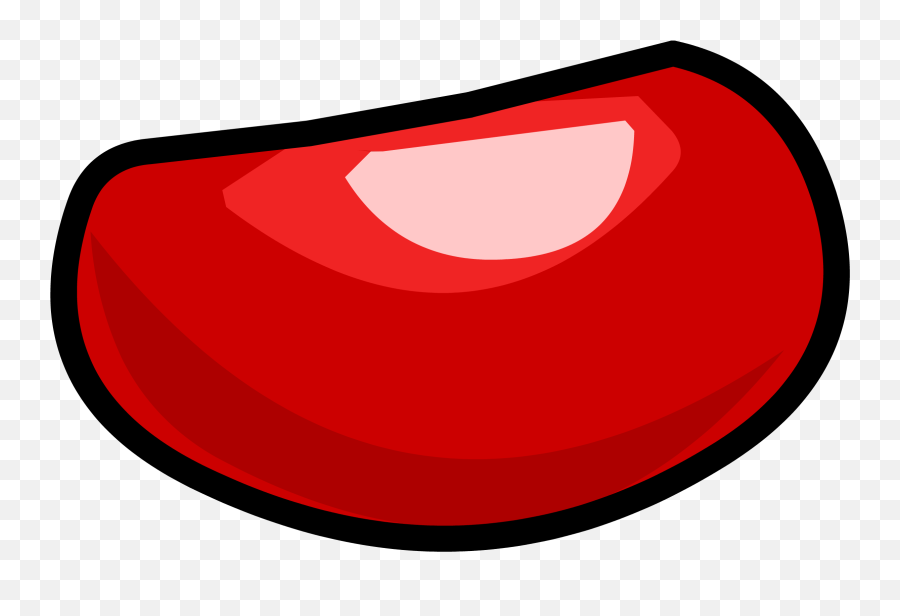 Red Jelly Bean - Clip Art Red Jelly Bean Emoji,Jelly Clipart
