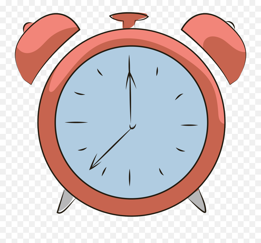 Alarm Clock Clipart - Solid Emoji,Clock Clipart