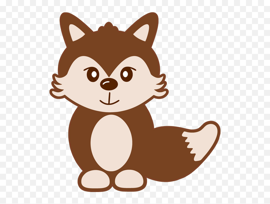 Baby Boy Fox Emoji,Free Woodland Animal Clipart