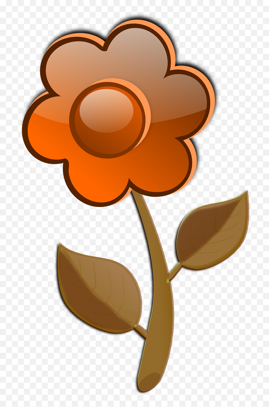 Download Free Photo Of Flowerbloomblossomglossyorange Emoji,Orange Flower Clipart