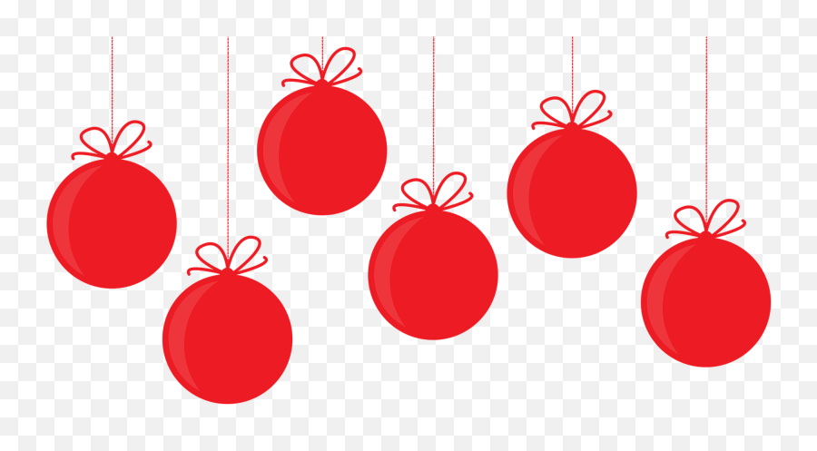 Christmas Ball Garland Clipart Free Download Transparent - Christmas Balls Illustration Png Emoji,Christmas Garland Clipart