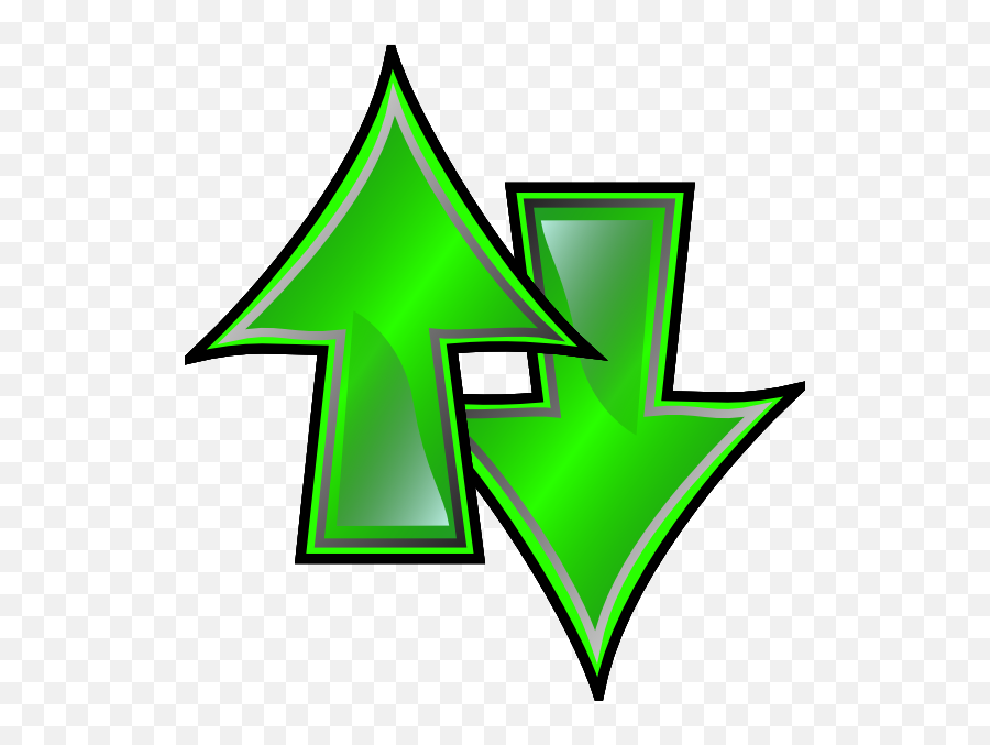 Clip Art Arrow Up And Down - Demand And Supply Arrow Emoji,Arrows Clipart