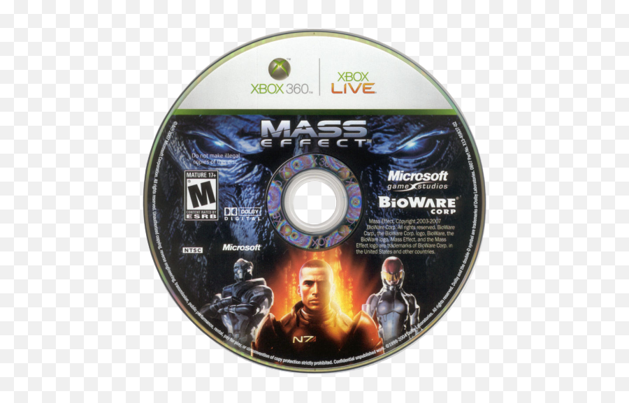 Mass Effect Details - Launchbox Games Database Cover Cd Mass Effect Xbox 360 Emoji,Mass Effect Logo