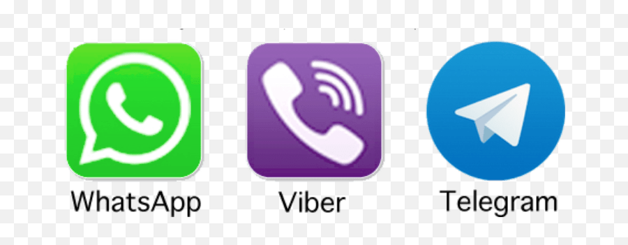 38 095 - Whatsapp Viber Wechat Logo Full Size Png Download Whatsapp Telegram Emoji,Wechat Logo