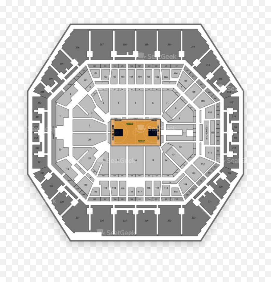 Download Indiana Pacers Seating Chart - Bankers Life Bankers Life Fieldhouse Emoji,Indiana Pacers Logo