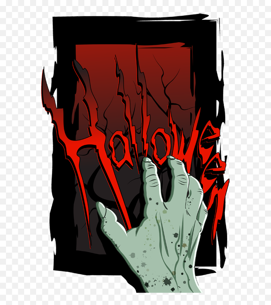 Zombie Hand Png - A Scary Hands Image Blank Flyers Clip Art Emoji,Zombie Hand Png