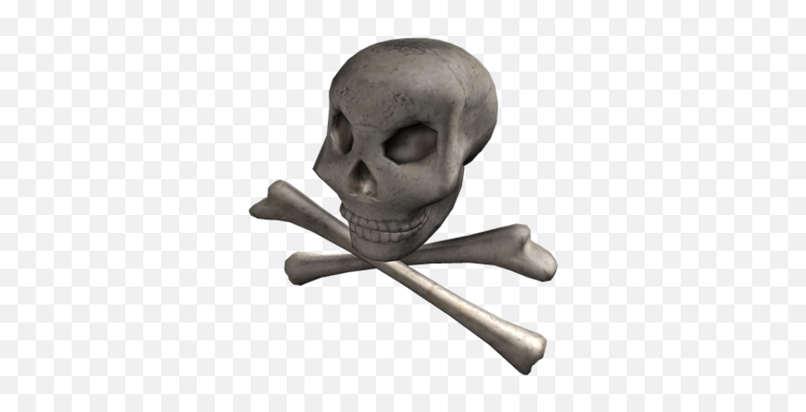 Skull And Crossbones - Skull And Crossbones Roblox Emoji,Skull And Crossbones Png