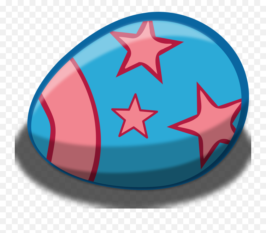 Blue Easter Egg Svg Vector Blue Easter Egg Clip Art - Svg Easter Egg Clip Art Emoji,Easter Egg Clipart
