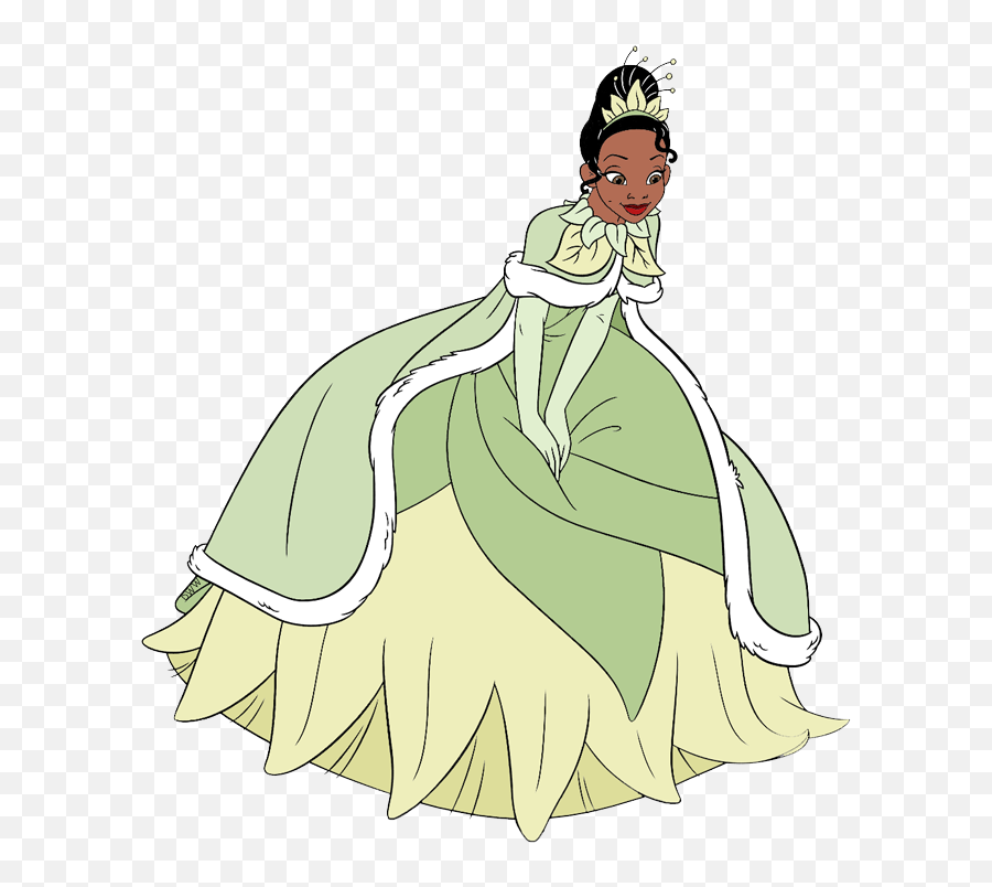 The Princess And The Frog Clip Art Disney Clip Art Galore - Disney Princess Clipart Tiana Emoji,Disney Princess Clipart