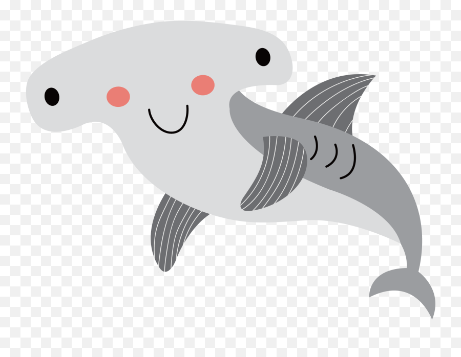 Cute Shark Png - Transparent Shark Cartoon Cute Emoji,Shark Png