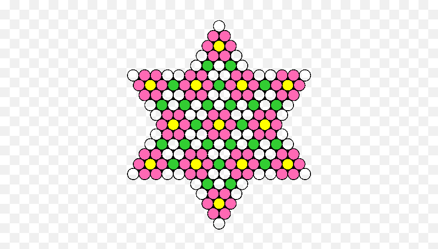 Flower Star Perler Bead Pattern Bead Sprite - Snowflake Mtss Teaming Structures Emoji,Bead Clipart