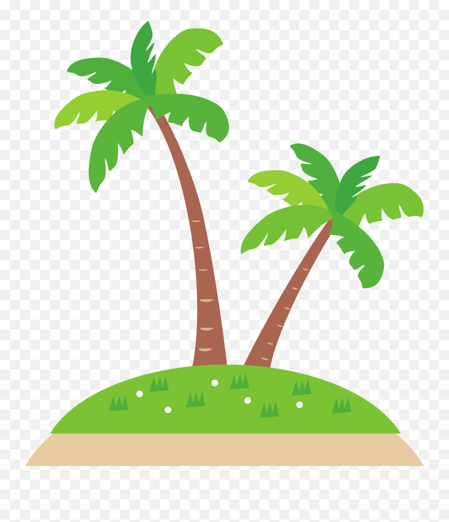 Tropical Island Clipart Emoji,Island Clipart