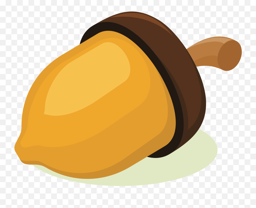 Nut Clipart Png Transparent Png - Acorn Clipart Emoji,Acorn Clipart