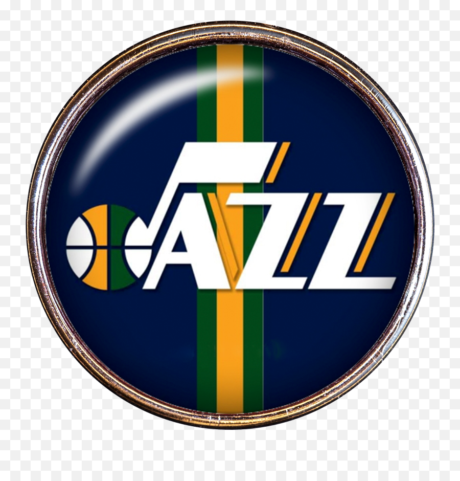 20mm Utah Jazz Nba Basketball Logo Snap Emoji,Utah Jazz Logo