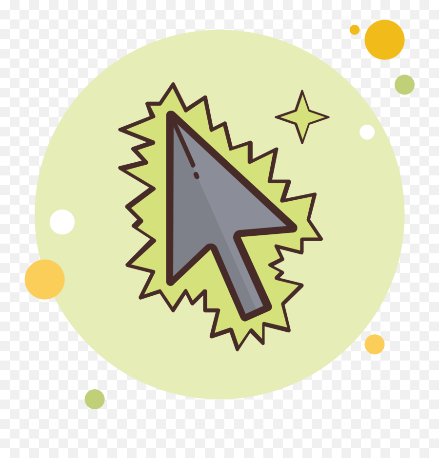 Electrified Cursor Icon - Dot Emoji,Cursor Png